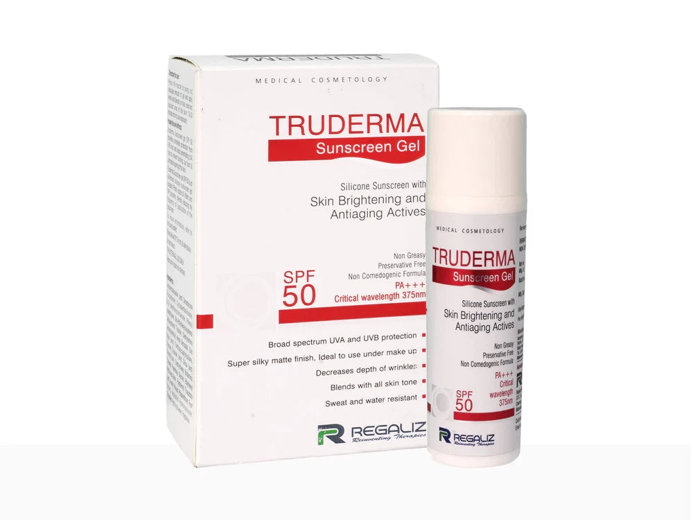 Truderma Sunscreen Gel SPF50+, 50gm