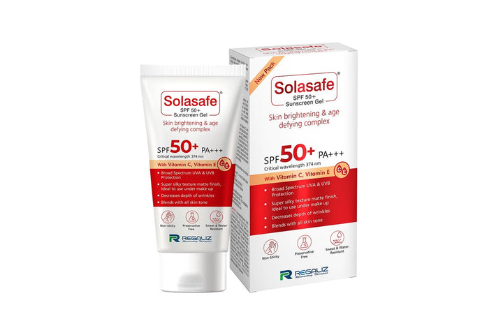 Solasafe SPF 50+ Silicon Sunscreen Gel 50gm