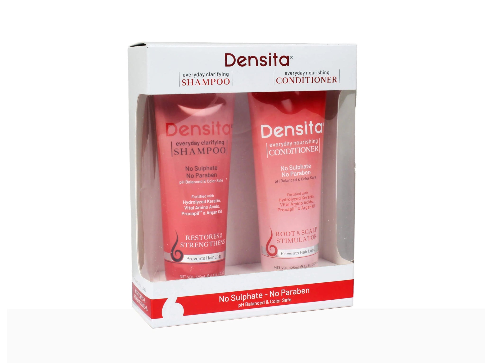 Densita Shampoo & Conditioner Combo, 125ml Each - 1strips.com