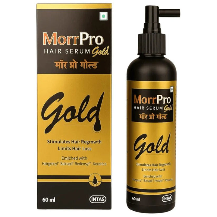 Morr Pro Gold Hair Serum 60ml. - 1strips.com