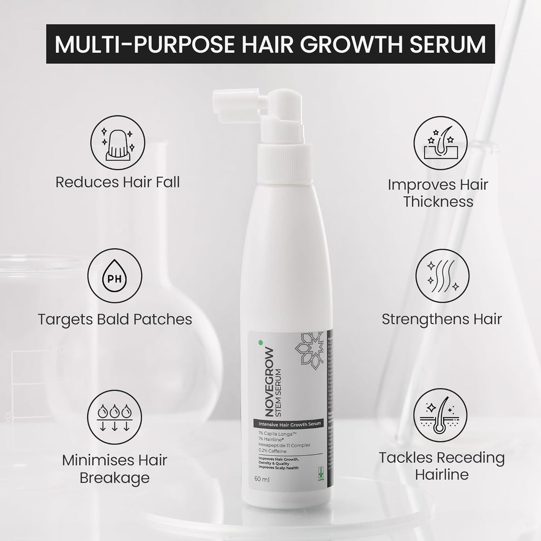 Novegrow Stem Serum 60ml - 1strips.com
