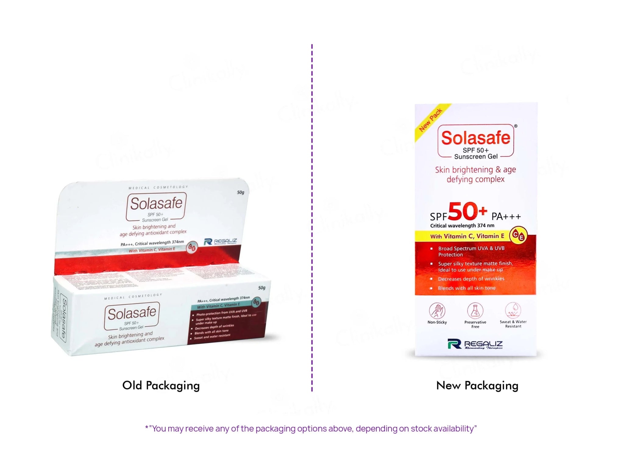 Solasafe SPF 50+ Silicon Sunscreen Gel 50gm - 1strips.com