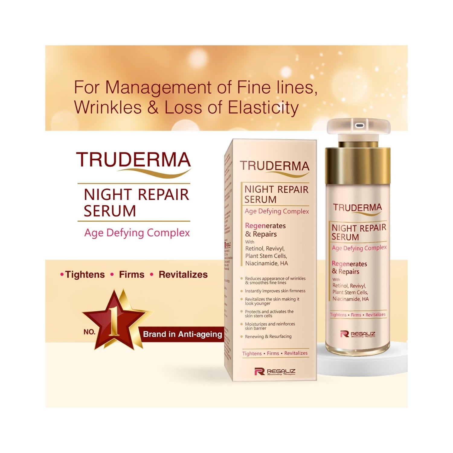 Truderma Night Repair Serum 30ml - 1strips.com