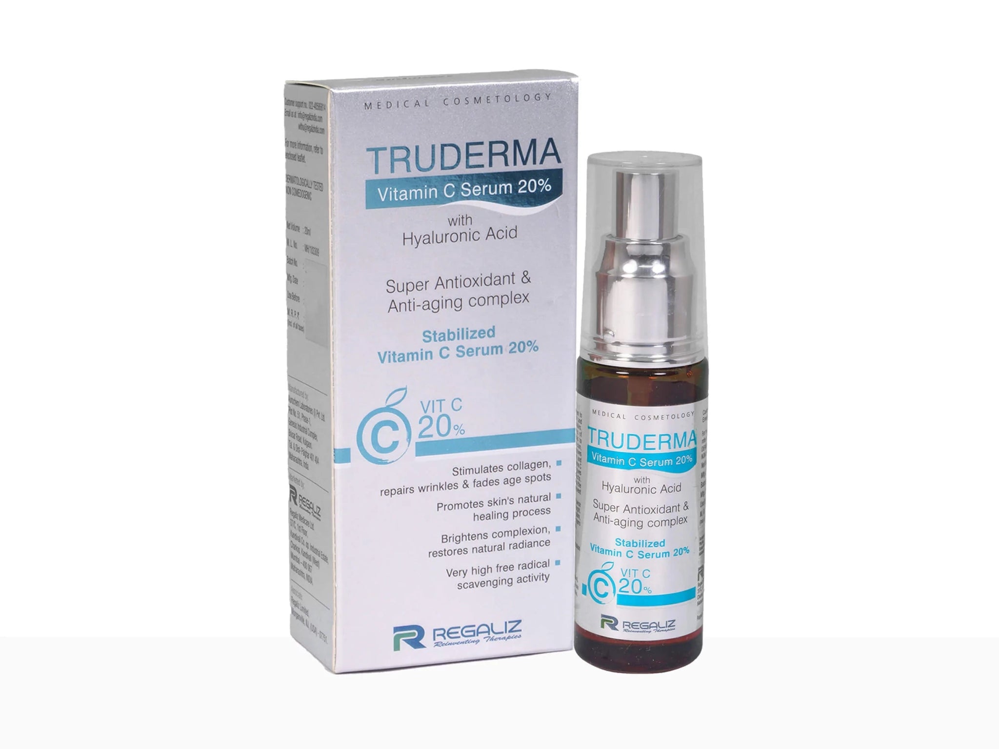 Truderma Stabilized Vitamin C Serum 20ml - 1strips.com