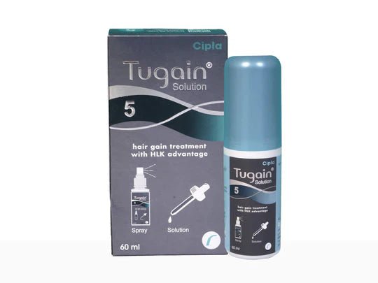 Tugain 5% Solution, 60ml - 1strips.com